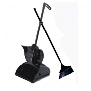 INNO Dust Pan Black + Broom